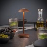 Lampa de masa maro APS Alva 20.5 cm 