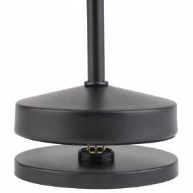 Lampa de masa neagra APS Alva 20.5 cm