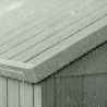 Casuta de gradina, Keter, verde maslin, 6x6, colectie Darwin, cu usa dubla, cu podea, cu ventilatie, cu ranforsare metalica Usa dubla, Sistem de inchidere, Ventilatie, Evotech, Darwin