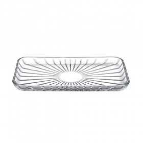 Platou sticla rectangular Pasabahce Elegant 16.5x28 cm