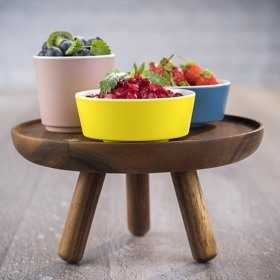 Stand bufet lemn APS Acacia 20x10.5 cm