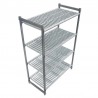 Raft depozitare 4 polite Cambro Basic Plus 46x122x214 cm 