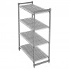 Raft depozitare 4 polite Cambro Basic Plus 46x122x214 cm 