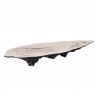 Platou asimetric portelan Pura Sangre Teide 59 x 20 x 6 cm 