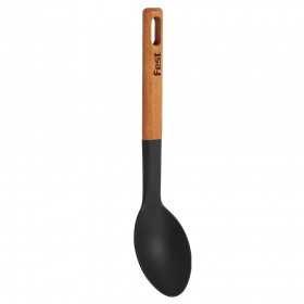 Lingura servire polipropilena termorezistenta non-stick cu maner lemn acacia Fest Nature