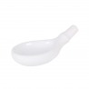 Farfurie cu maner portelan alb Pura Sangre Cantabro 30 x 16 cm 
