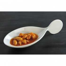 Bol portelan alb oval Viejo Valle 10 x 4 cm
