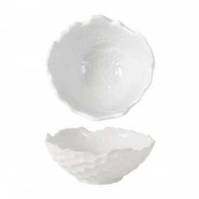 Bol cu picior portelan alb Pura Sangre Cantabro 17 x 7 cm