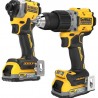 DeWalt Set: Masina de gaurit si Surubelnita cu Impact DCK2050E2T, Powerstack TSTAK II, cu 2 acumulatori