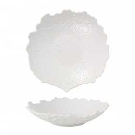 Farfurie coupe portelan alb Pura Sangre Cantabro 24 x 5.5 cm