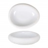 Farfurie ovala cuib portelan alb Pura Sangre Cantabro 26 x 21 x 5.5 cm 
