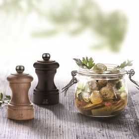 Rasnita pentru sare din lemn natural Bistro Peugeot 10 cm