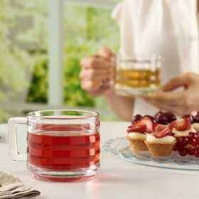 Set 2 cani sticla temperata Pasabahce Bricks 255 ml