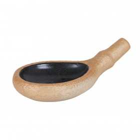 Farfurie cu maner portelan Pura Sangre Sucro 31 x 17 cm