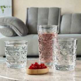 Set 4 pahare whisky Pasabahce Estrella 360 ml