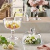 Platou servire cu picior si capac Pasabahce Patisserie 26.4 cm 