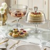 Platou servire cu picior si capac Pasabahce Patisserie 26.4 cm 