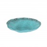 Farfurie adanca sticla Pura Sangre Murano Turquoise 25 cm 