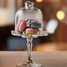 Platou servire cu picior si capac Mini Pasabahce Patisserie 11 cm 