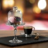 Platou servire cu picior si capac Mini Pasabahce Patisserie 11 cm 