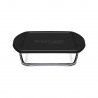 Vas rectangular din sticla termorezistenta cu capac plastic negru Pasabahce Borcam 1080 ml 