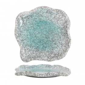 Farfurie intinsa asimetrica ceramica Viejo Valle Itaca 21cm