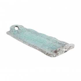 Platou rectangular cu manere ceramica Viejo Valle Itaca 34.5x12 cm