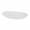 Platou oval portelan alb Viejo Valle Laurisilva 36x20x4 cm 