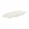 Platou oval cu baza portelan alb Viejo Valle Laurisilva 32x9x3.5 cm 