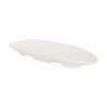 Platou oval cu baza portelan alb Viejo Valle Laurisilva 32x9x3.5 cm 