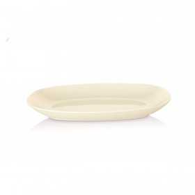 Platou oval portelan Gural Enternasyonel Ivory 34x20 cm