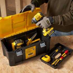 Cutie pentru scule cu organizator, Stanley Essential STST75787-1 Jumbo 19, 485 x 251 x 248 mm