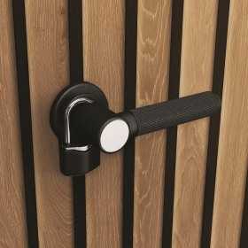 Dulap exterior gradina, din compozit DecoCoat, pentru unelte si accesorii, maro venetian, 2 rafturi, Keter Signature, 140 x 736 x 1704 cm, cu podea, 2 usi, 1400 L, rezistent la intemperii