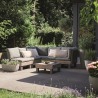 Set mobilier terasa, polipropilena, Keter, colectia Elements, pentru gradina sau foisor, cu masuta, 1 canapea, 2 scaune, 5 locuri, culoare bej, rezistent la UV