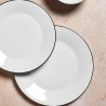 Farfurie intinsa portelan Fine2Dine BB Basic White 24 cm 