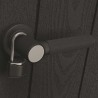 Casuta de gradina, Keter, Maro Venetian, 9x7, colectie Signature, usa dubla, ferestre, ventilatie, ranforsare metalica Usa dubla, Ferestre, Ventilatie, Polipropilena, 159 kg, Signature 