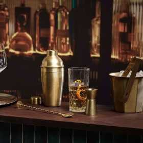 Ghetiera Fine2Dine Bon Bistro Antique Gold Bar 13.5 cm