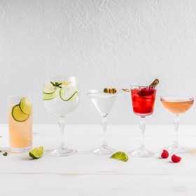 Set 6 pahare cocktail Bormioli America '20s 250 ml