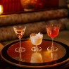Set 6 pahare short cocktail Pasabahce Bargiani Nude 320 ml 