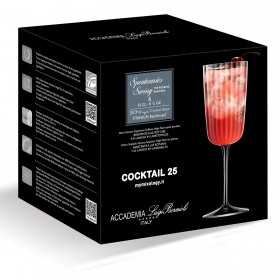Set 6 pahare cocktail Luigi Bormioli Swing 250 ml