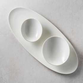 Bol portelan Fine2Dine Chic Contour 9.5x8.5x3.5 cm