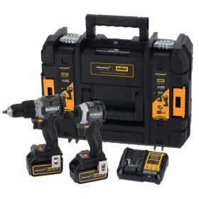Kit 2 unelte cu motor fără perii DEWALT, McLaren F1 Team 18V XR ,-2 x 5Ah DCK200MP2T