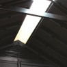Casuta de gradina, Keter, maro nuc, 287x230x246 cm, colectie Apex 7.5x9/9x7.5, cu doua optiuni de asamblare, usa dubla, ferestre, ventilatie Usa dubla, Ferestre, Ventilatie, Polipropilena, 165 kg, Apex