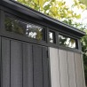 Casuta de gradina, Keter, Gri, 11x7, colectie Artisan, usa dubla, ferestre Usa dubla, Ferestre, Duotech, 195 Kg, Artisan