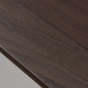 Masa de gradina, plastic, Keter, pentru 8 persoane, colectia Porto, culoare maro nuc, cadru metalic, dimensiuni 200x95x75 cm