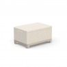 Set mobilier de terasa, aspect iuta, Keter Scandi, pentru gradina sau foisor, cu masuta depozitare, 1 canapea, 2 fotolii, 4 locuri, culoare bej, rezistent UV 