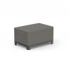 Set mobilier de terasa, aspect iuta, Keter Scandi, pentru gradina sau foisor, cu masuta depozitare, 1 canapea, 2 fotolii, 5 locuri, culoare grafit, rezistent UV 