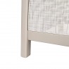 Set mobilier de terasa, aspect iuta, Keter Scandi, pentru gradina sau foisor, cu masuta depozitare, 1 canapea, 2 fotolii, 4 locuri, culoare bej, rezistent UV 
