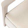 Set mobilier de terasa, aspect iuta, Keter Scandi, pentru gradina sau foisor, cu masuta depozitare, 1 canapea, 2 fotolii, 4 locuri, culoare bej, rezistent UV 