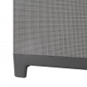 Set mobilier de terasa, aspect iuta, Keter Scandi, pentru gradina sau foisor, cu masuta depozitare, 1 canapea, 2 fotolii, 4 locuri, culoare grafit, rezistent UV 